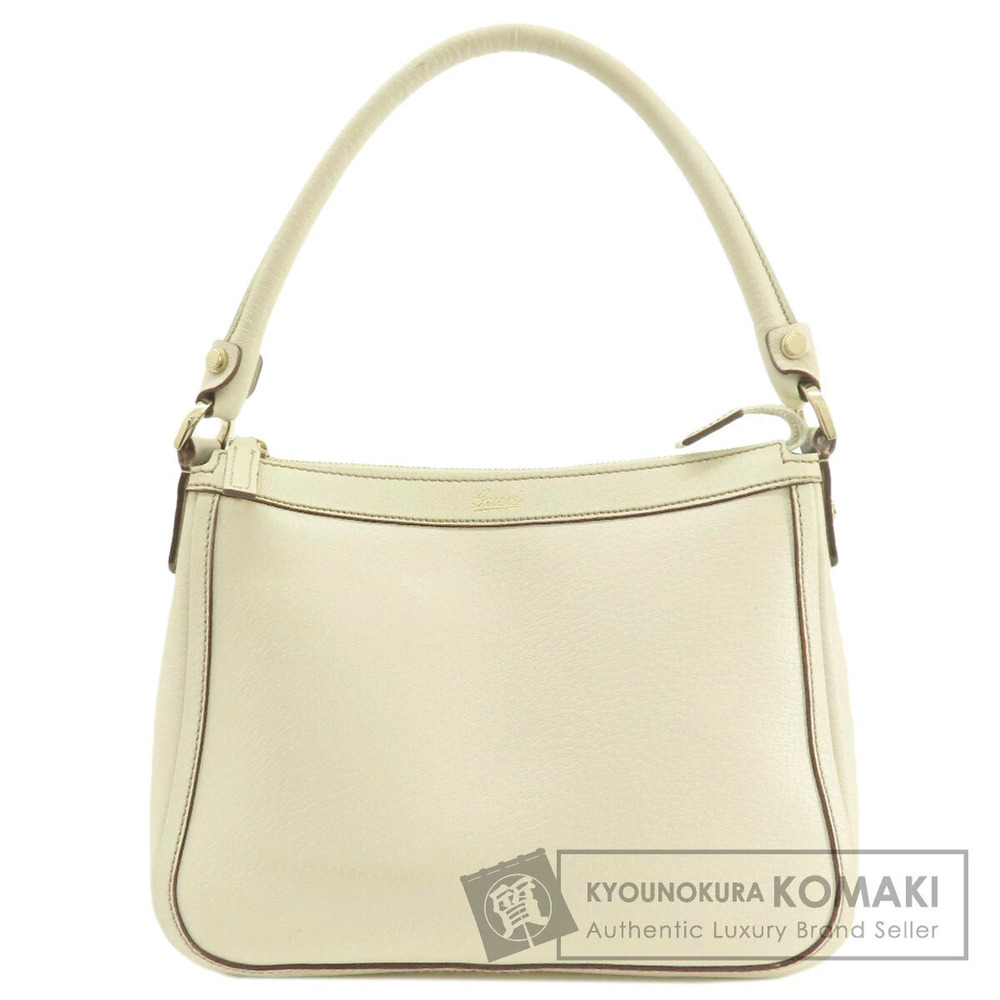 Gucci Logo One Shoulder Hobo Bag Leather